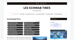 Desktop Screenshot of lesschwabtires.net