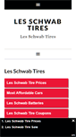 Mobile Screenshot of lesschwabtires.net